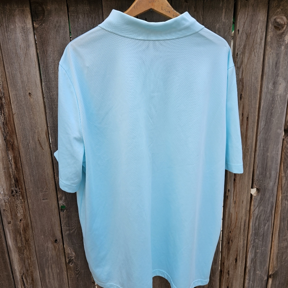 George Sky Blue Men's Polo Shirt Size XL - Picture 10 of 16